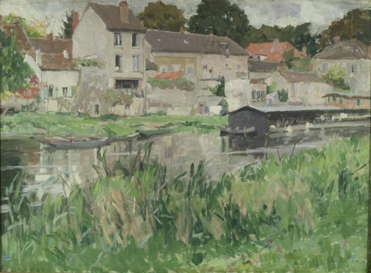 George Oberteuffer In Stevenson s Moret china oil painting image